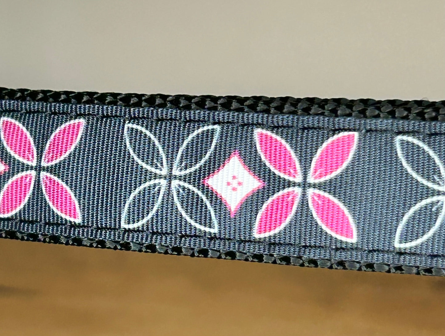 Black & Pink Keychain / Handle