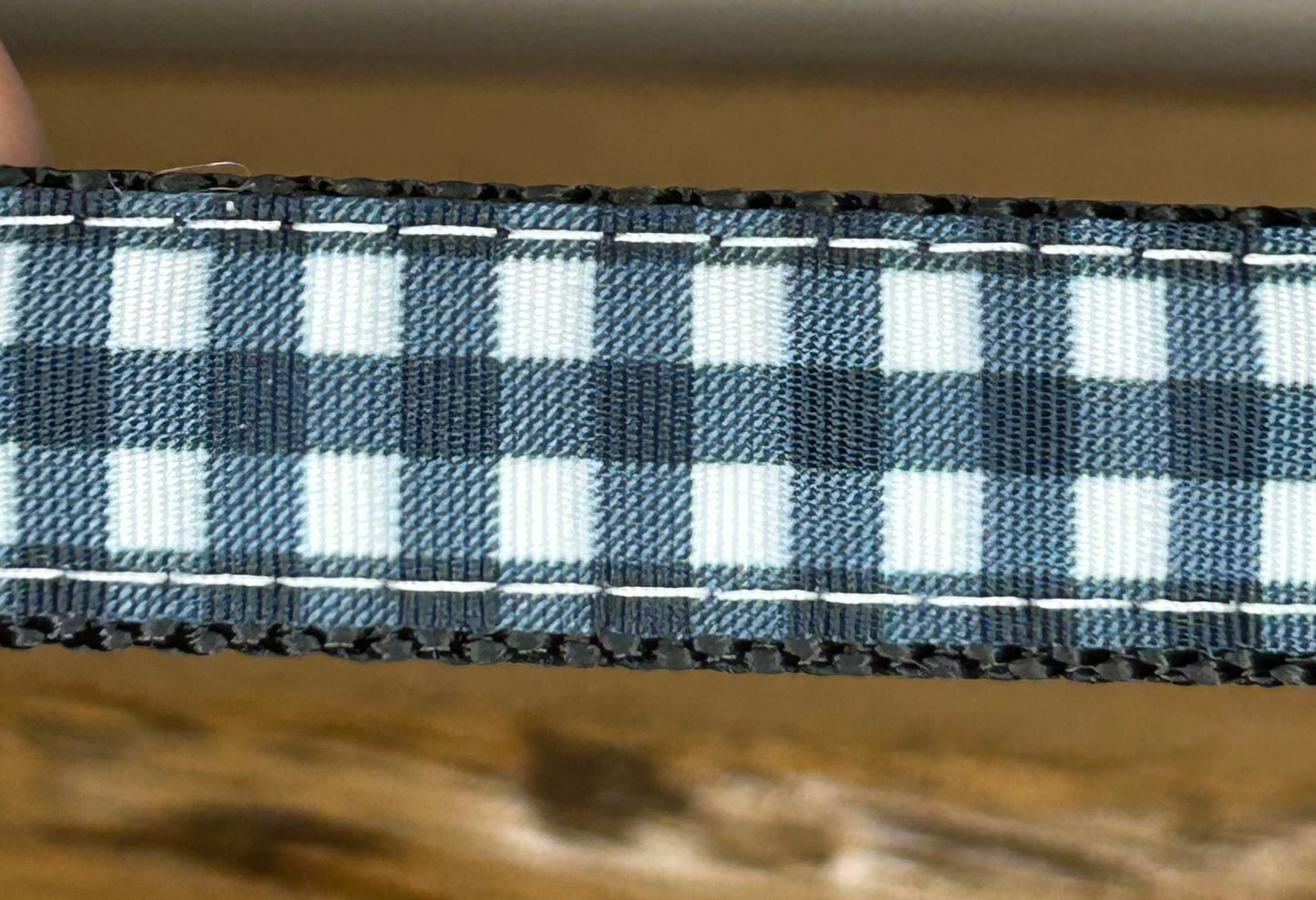 Black & White Checks Keychain / Handle