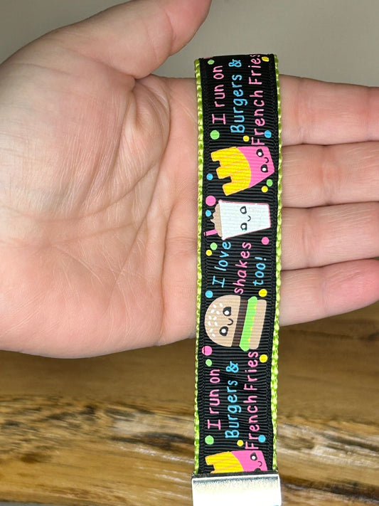 Burgers & Fries Keychain / Handle