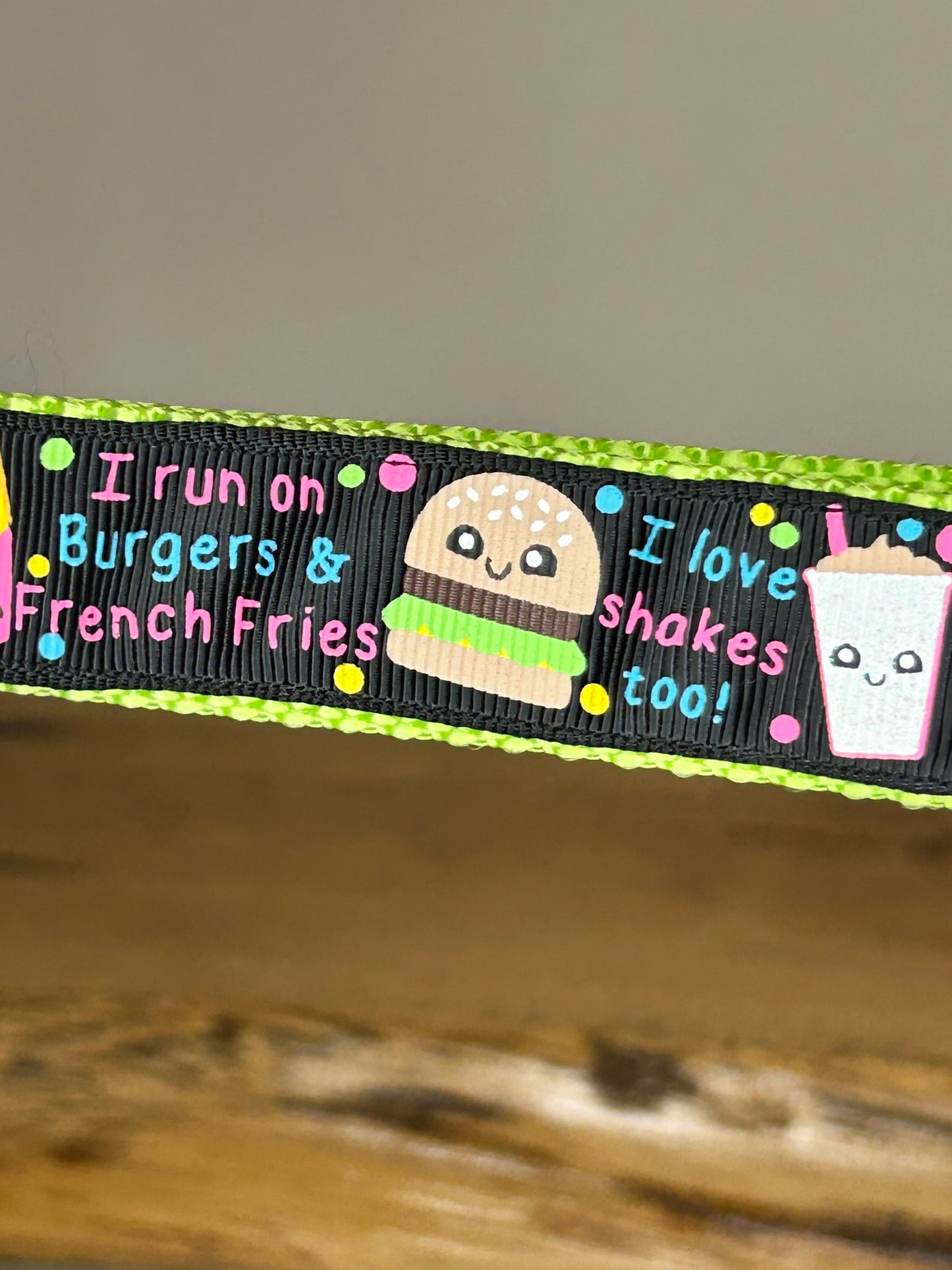 Burgers & Fries Keychain / Handle