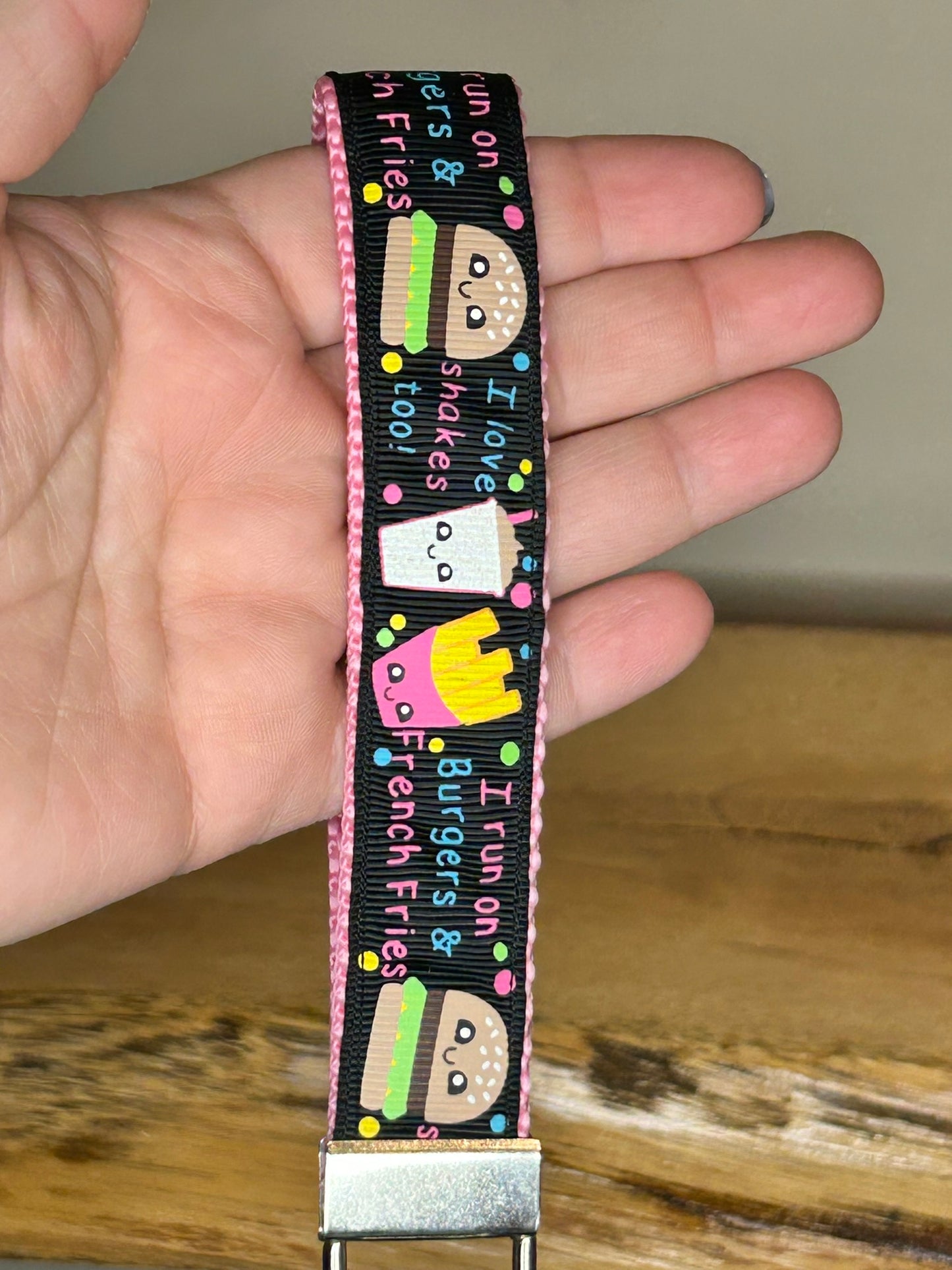 Burgers & Fries Keychain / Handle