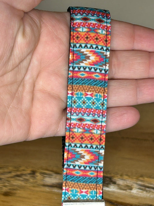 Colorful Aztec Keychain / Handle