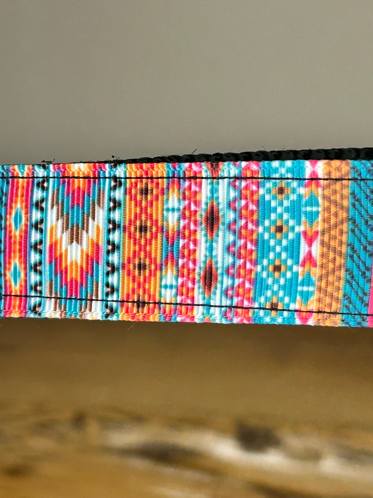 Colorful Aztec Keychain / Handle