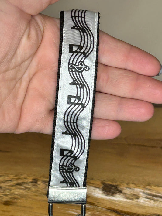 Music Notes Keychain / Handle