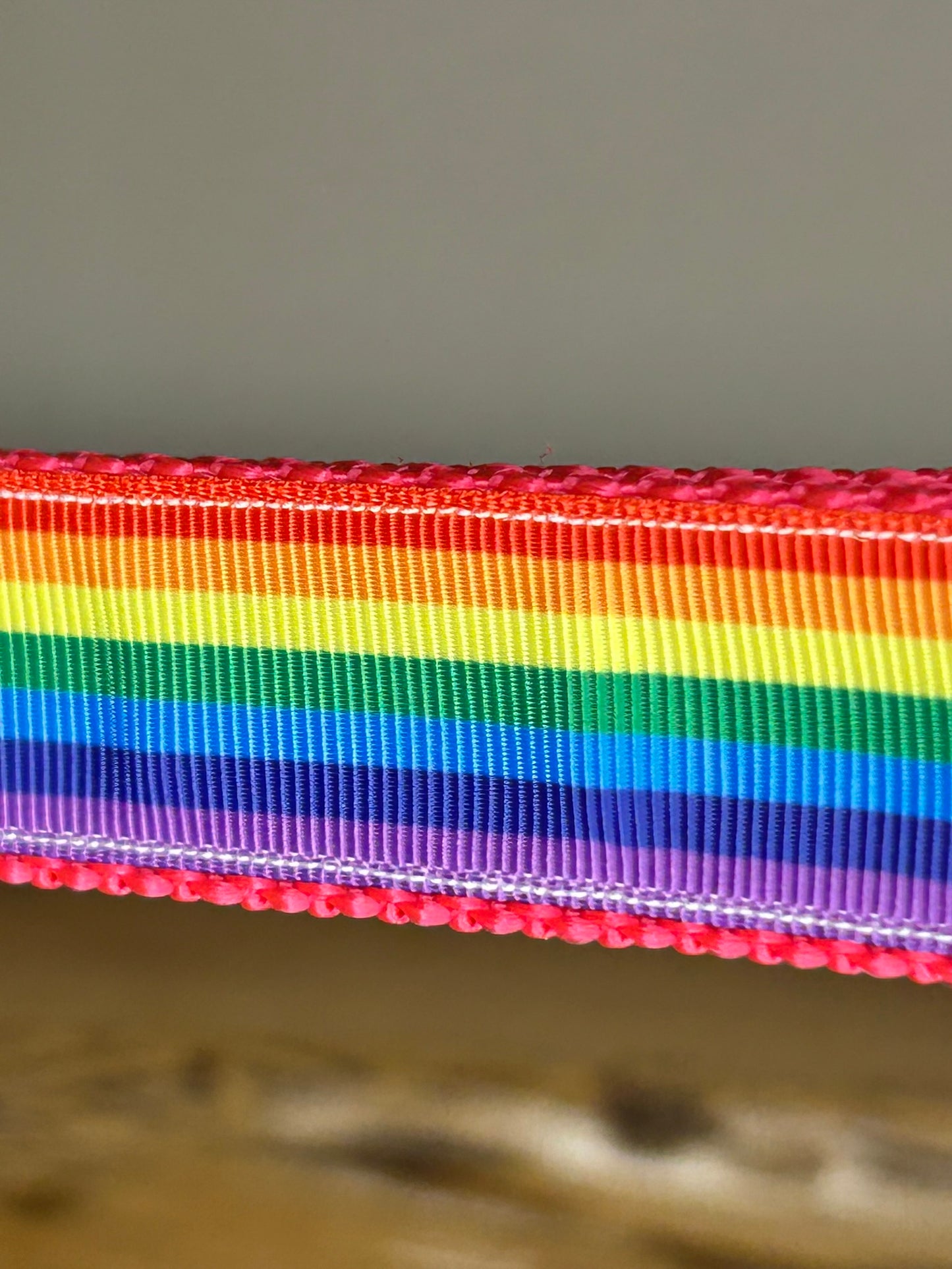 Rainbow Stripe Keychain / Handle