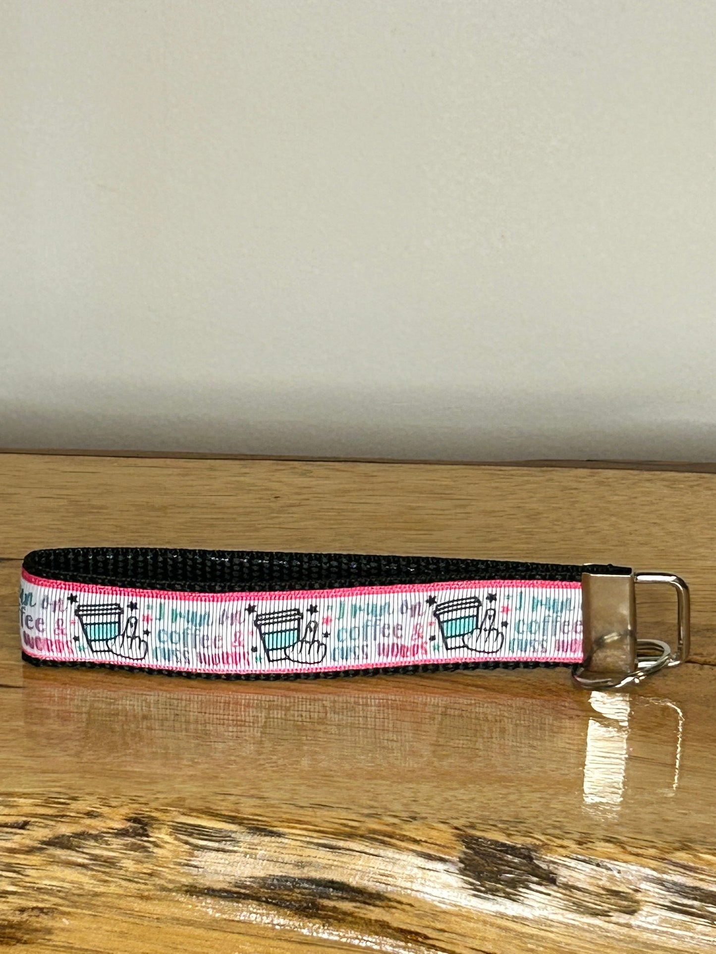 Caffeine & Cuss words Keychain / Handle