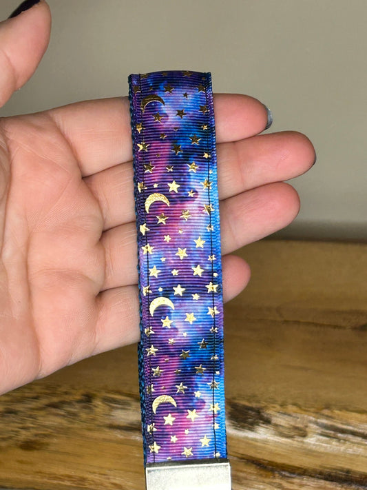 Moon & Stars Keychain / Handle