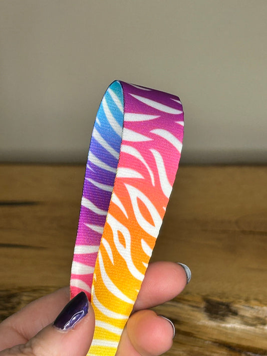 Wild Zebra Keychain / Handle