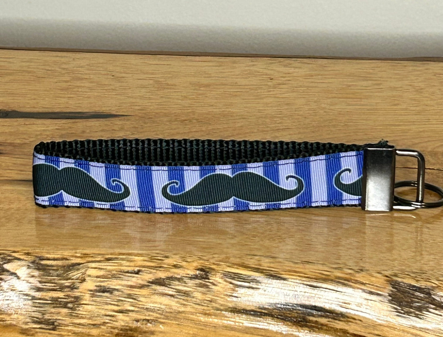 Mustache you a question Keychain / Handle