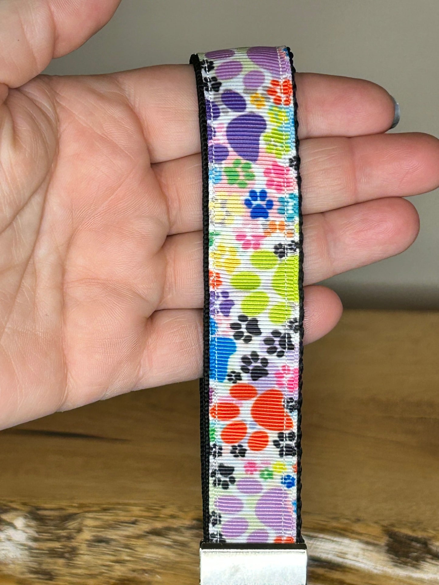 Colorful Paws Keychain / Handle